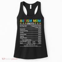 Funny Autism Mom Facts Proud Mom Autisms Gift Women's Tank Top thumb 0