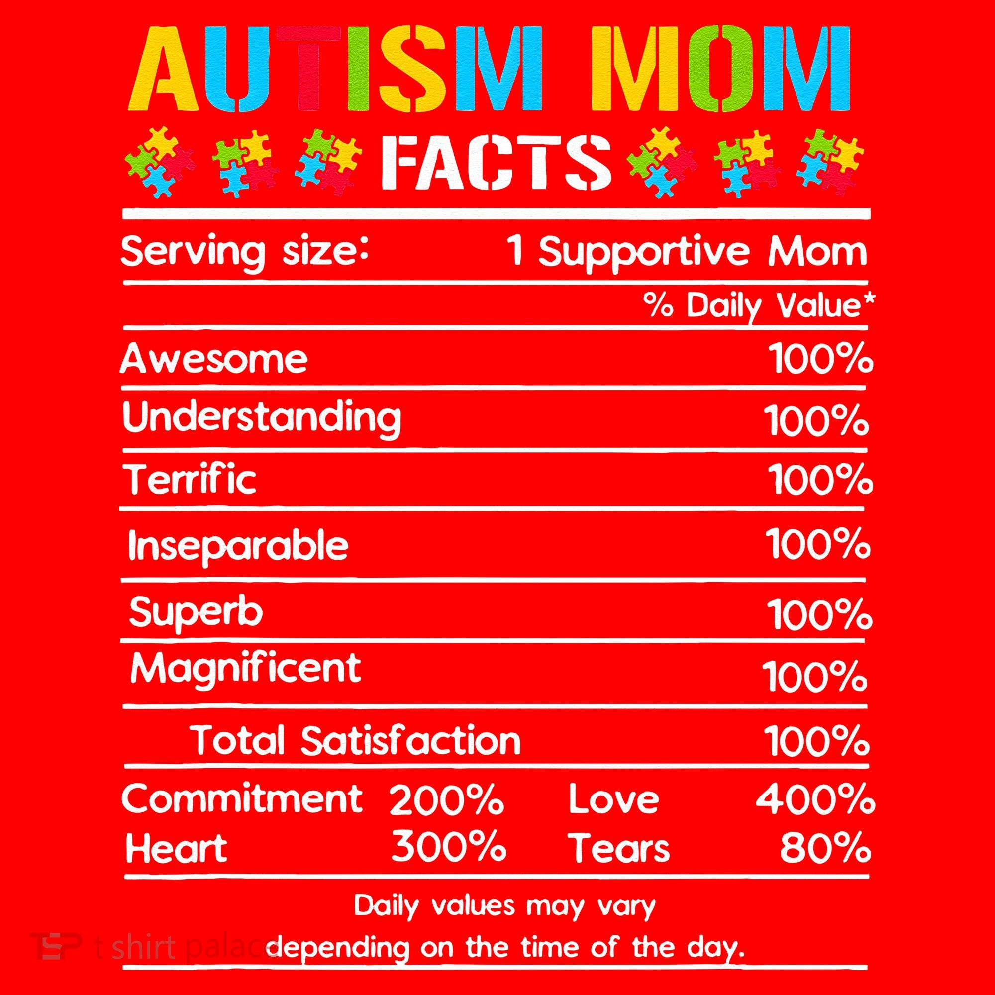 Funny Autism Mom Facts Proud Mom Autisms Gift Santa Hat