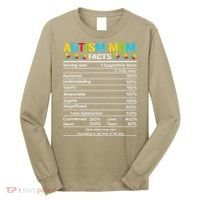 Funny Autism Mom Facts Proud Mom Autisms Gift Long Sleeve Shirt thumb 0