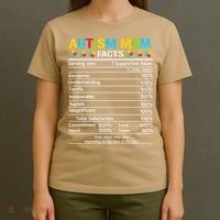 Funny Autism Mom Facts Proud Mom Autisms Gift T-Shirt thumb 4