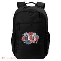 Floral American Mama Retro Mama Backpack thumb 0