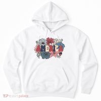Floral American Mama Retro Mama Hoodie thumb 0