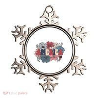 Floral American Mama Retro Mama Ornament thumb 0