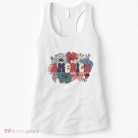 Floral American Mama Retro Mama Women's Tank Top thumb 0