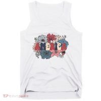 Floral American Mama Retro Mama Tank Top thumb 0