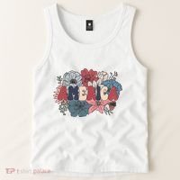 Floral American Mama Retro Mama Tank Top thumb 2