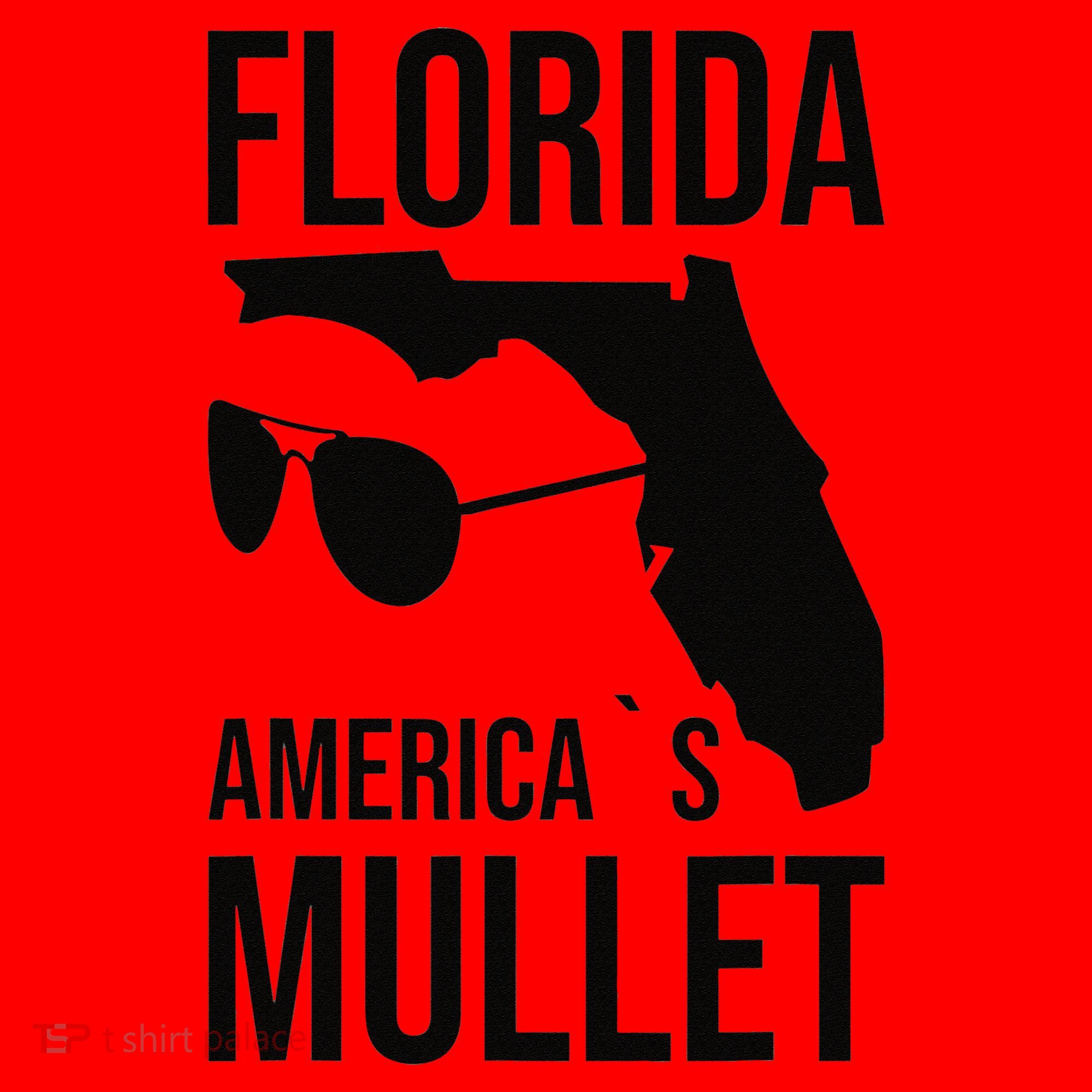 Florida America´s Mullet West Coast Santa Hat