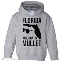 Florida America´s Mullet West Coast Toddler Hoodie thumb 0