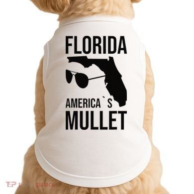 Florida America´s Mullet West Coast Doggie Tank