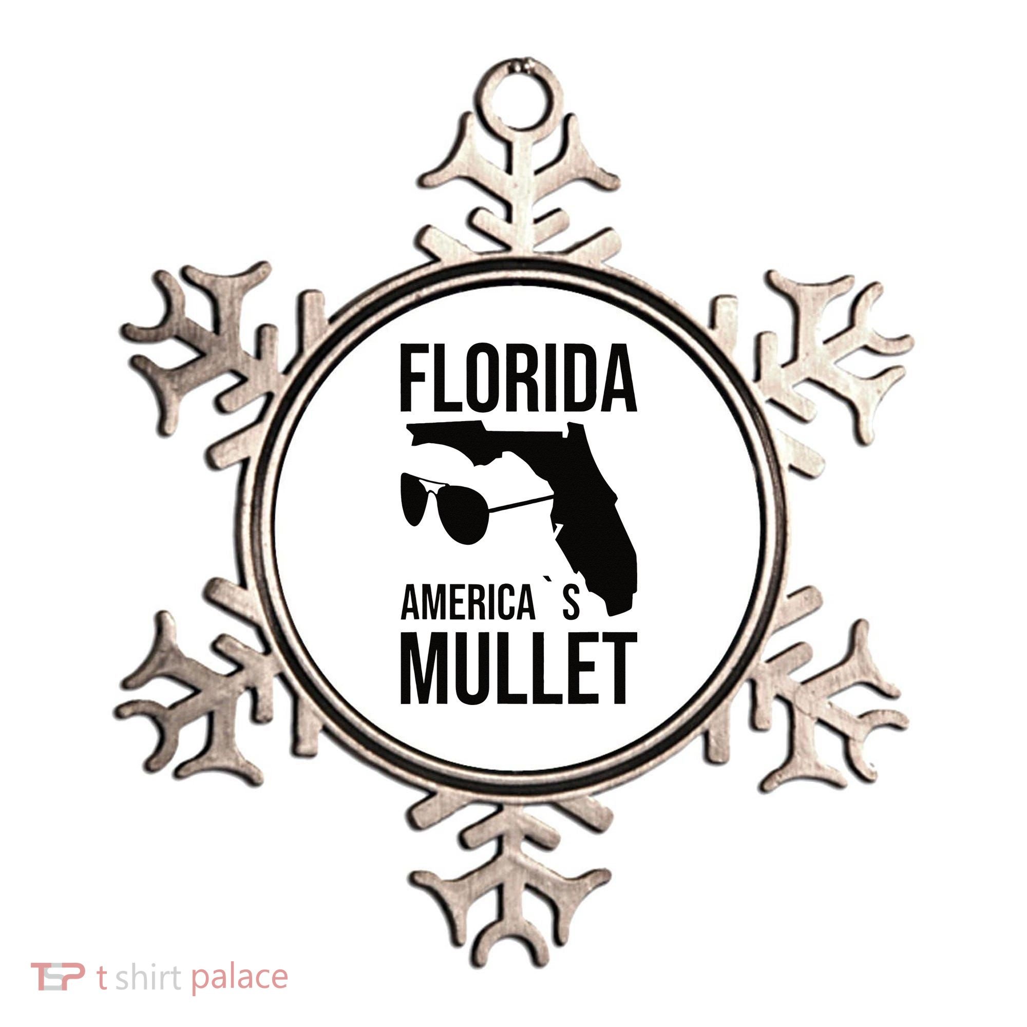 Florida America´s Mullet West Coast Ornament