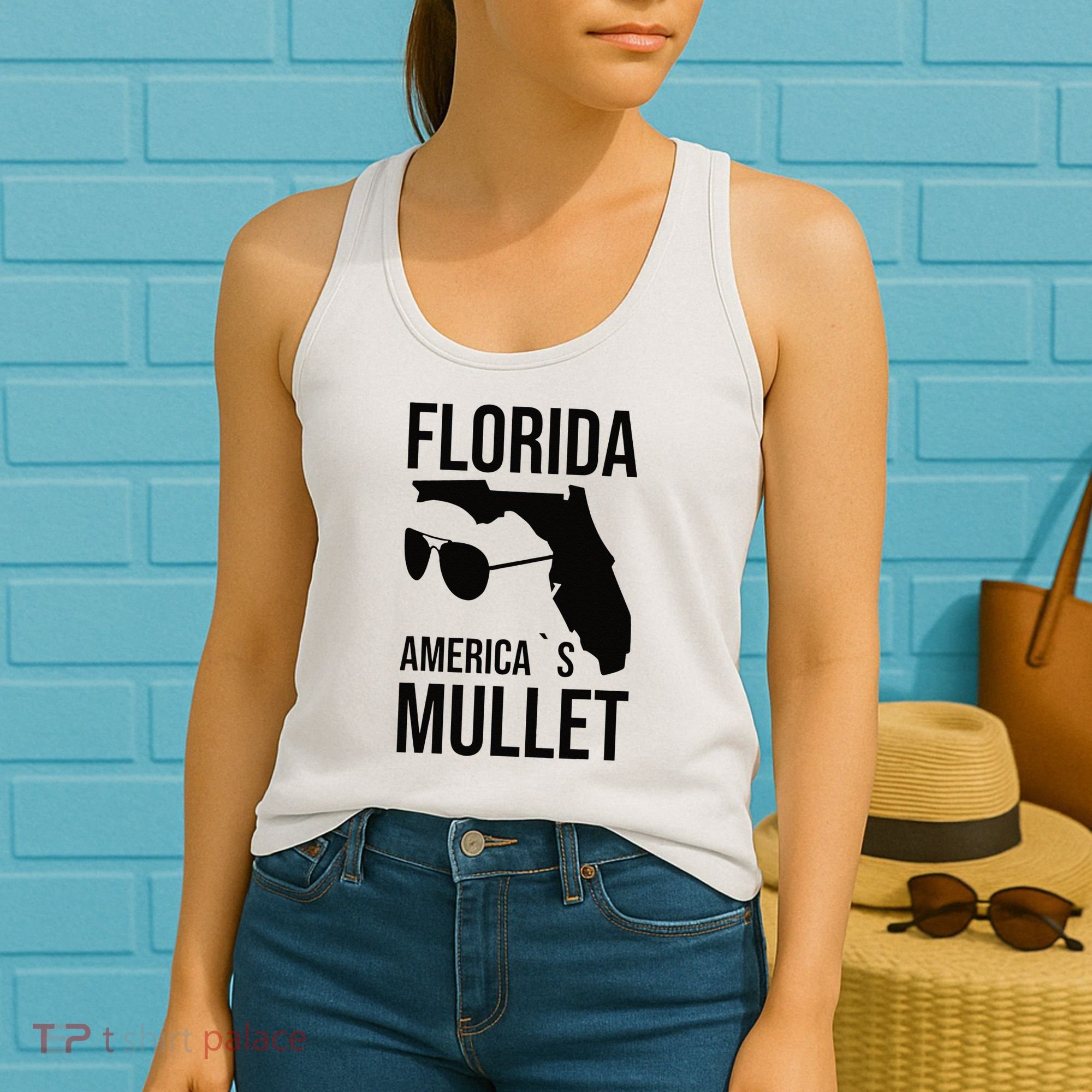 Florida America´s Mullet West Coast Women's Tank Top