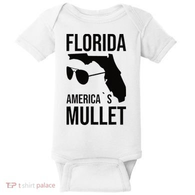 Florida America´s Mullet West Coast Baby Bodysuit