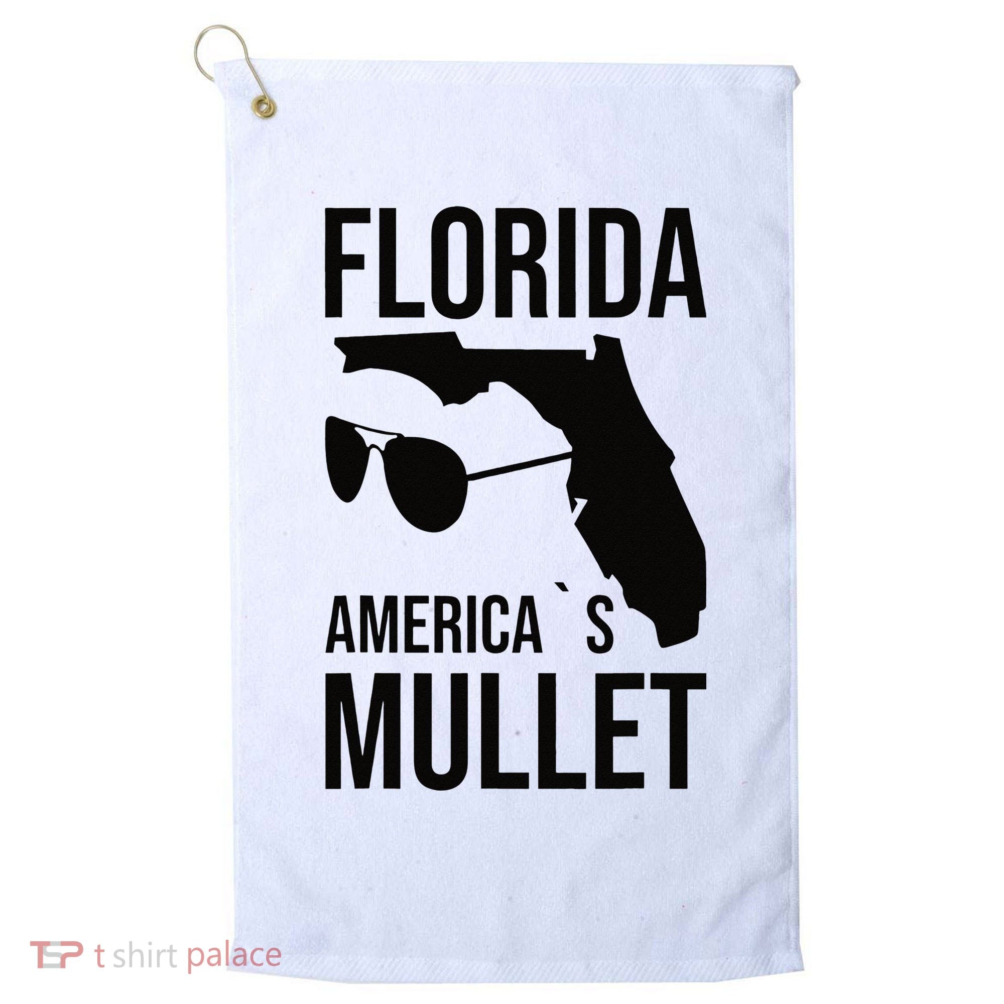 Florida America´s Mullet West Coast Golf Towel