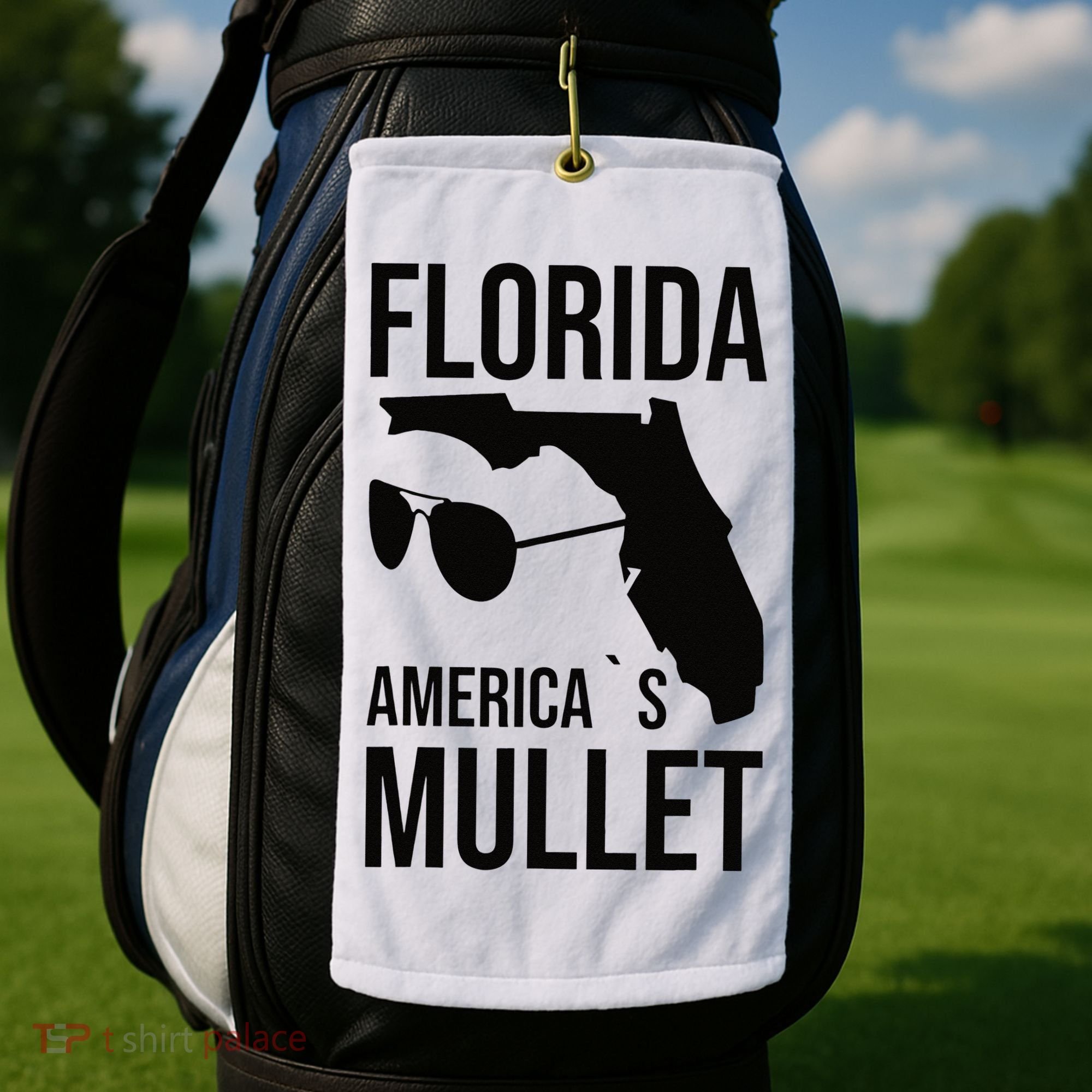 Florida America´s Mullet West Coast Golf Towel