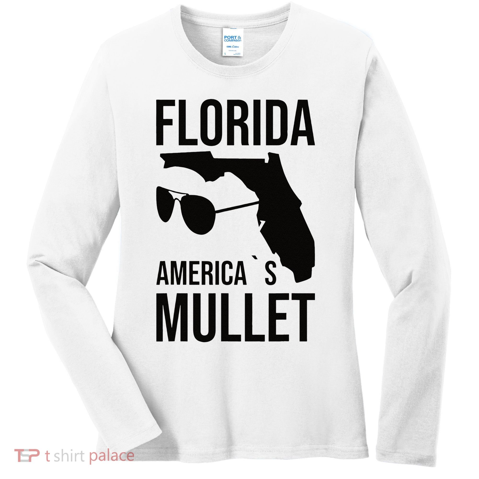 Florida America´s Mullet West Coast Women's Long Sleeve Shirt