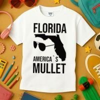 Florida America´s Mullet West Coast Kids T-Shirt thumb 3