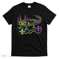 Funny Axolotl Mardi Gras Festival Carnival T-Shirt thumb 0