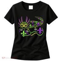 Funny Axolotl Mardi Gras Festival Carnival Women's T-Shirt thumb 0