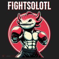 Fightsolotl Axolotl Martial Arts Anime MMA Lover Funny Beanie thumb 2