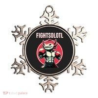 Fightsolotl Axolotl Martial Arts Anime MMA Lover Funny Ornament thumb 0