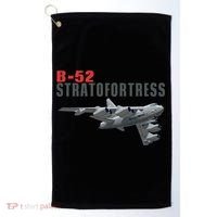 Fun American Military Aviation B52 Stratofortress Bomber Meaningful Gift Golf Towel thumb 0