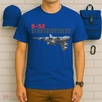 Fun American Military Aviation B52 Stratofortress Bomber Meaningful Gift T-Shirt thumb 6