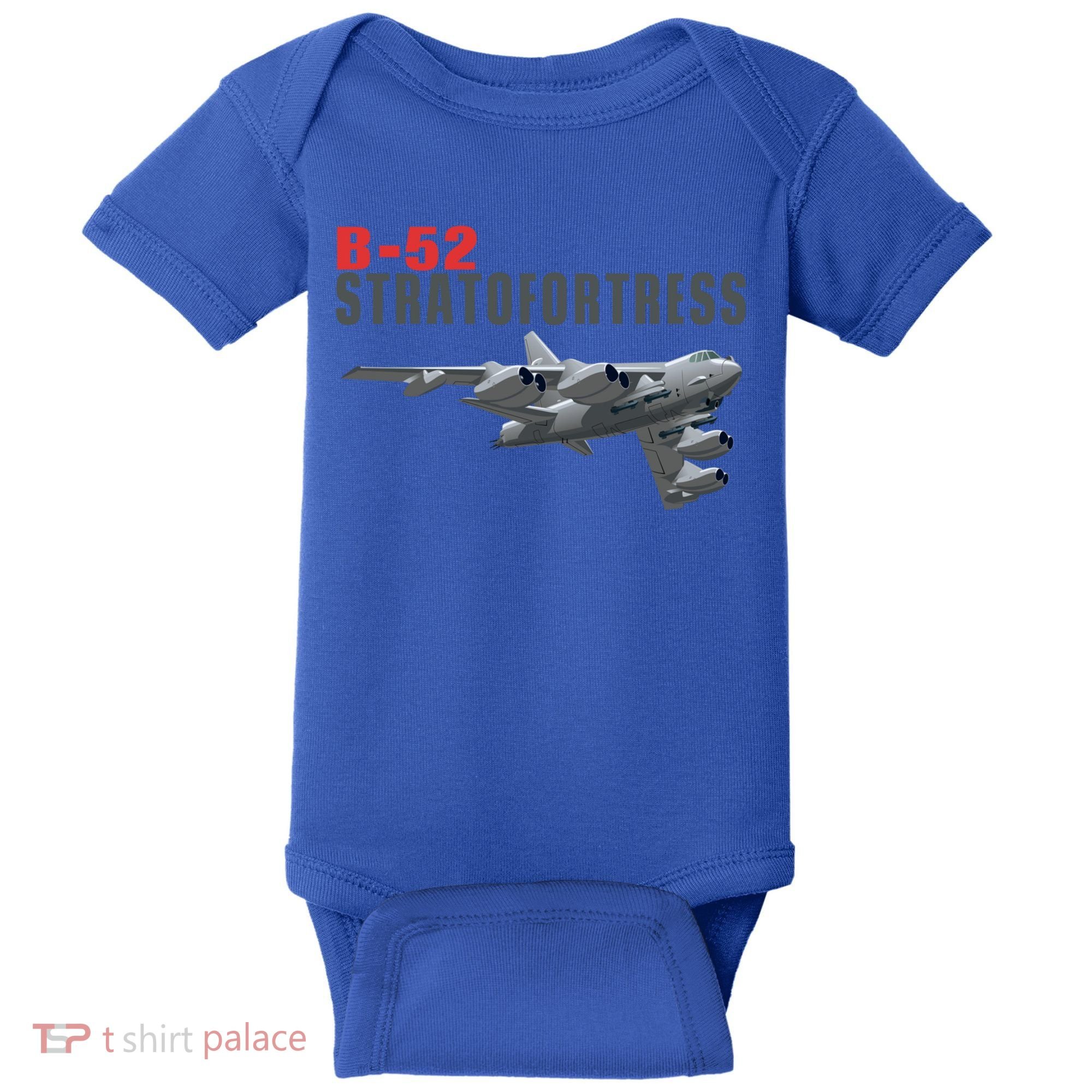 Fun American Military Aviation B52 Stratofortress Bomber Meaningful Gift Baby Bodysuit