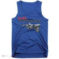 Fun American Military Aviation B52 Stratofortress Bomber Meaningful Gift Tank Top thumb 0