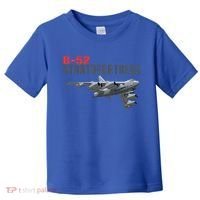Fun American Military Aviation B52 Stratofortress Bomber Meaningful Gift Toddler T-Shirt thumb 0