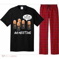 Funny AA Meeting AA Batteries Pajama Set thumb 0