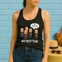 Funny AA Meeting AA Batteries Women's Tank Top thumb 2