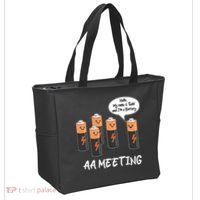 Funny AA Meeting AA Batteries Tote Bag thumb 2