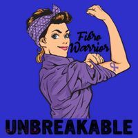 Fibromyalgia Awareness Month Warrior Unbreakable Girls Gift Mousepad thumb 1