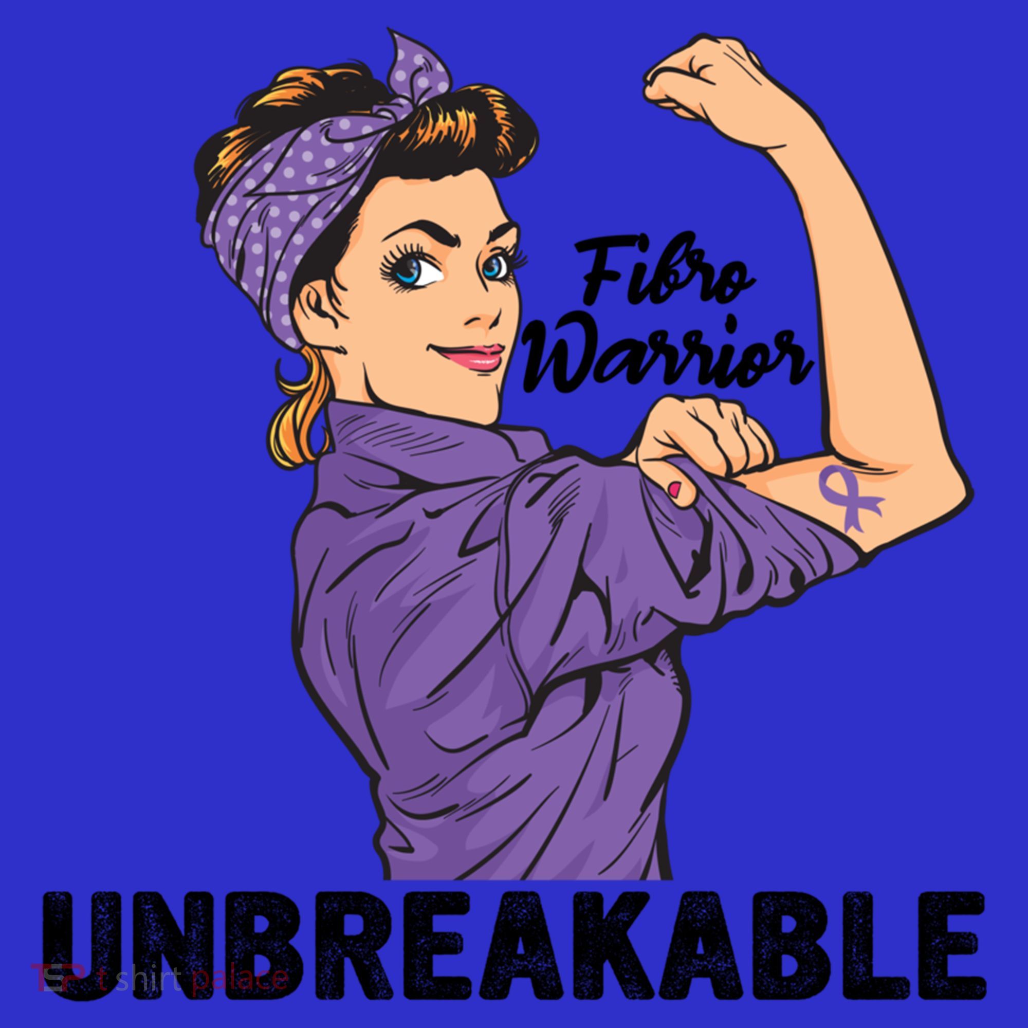 Fibromyalgia Awareness Month Warrior Unbreakable Girls Gift Mousepad