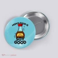 Funny Asian Moms Cooking Lovers Cooking Moms Cool Gift Button thumb 0