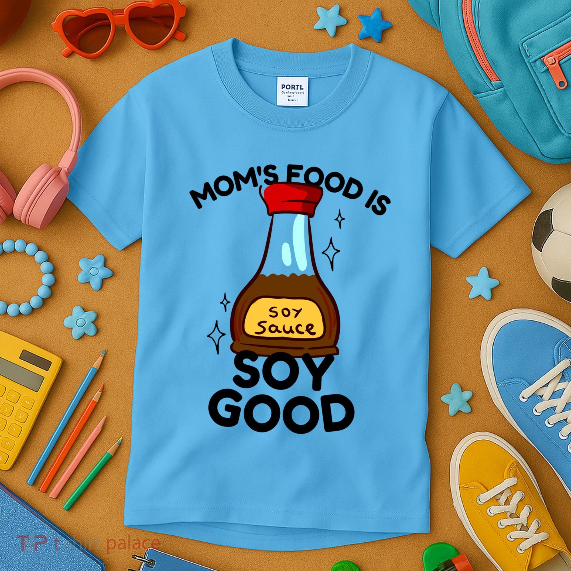Funny Asian Moms Cooking Lovers Cooking Moms Cool Gift Kids T-Shirt