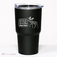 Funny Anonumoos Moose Joke Dad Joke Tumbler thumb 0