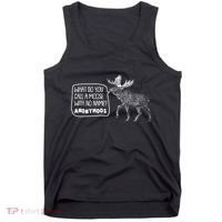 Funny Anonumoos Moose Joke Dad Joke Tank Top thumb 0