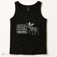 Funny Anonumoos Moose Joke Dad Joke Tank Top thumb 2