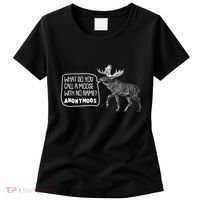 Funny Anonumoos Moose Joke Dad Joke Women's T-Shirt thumb 0