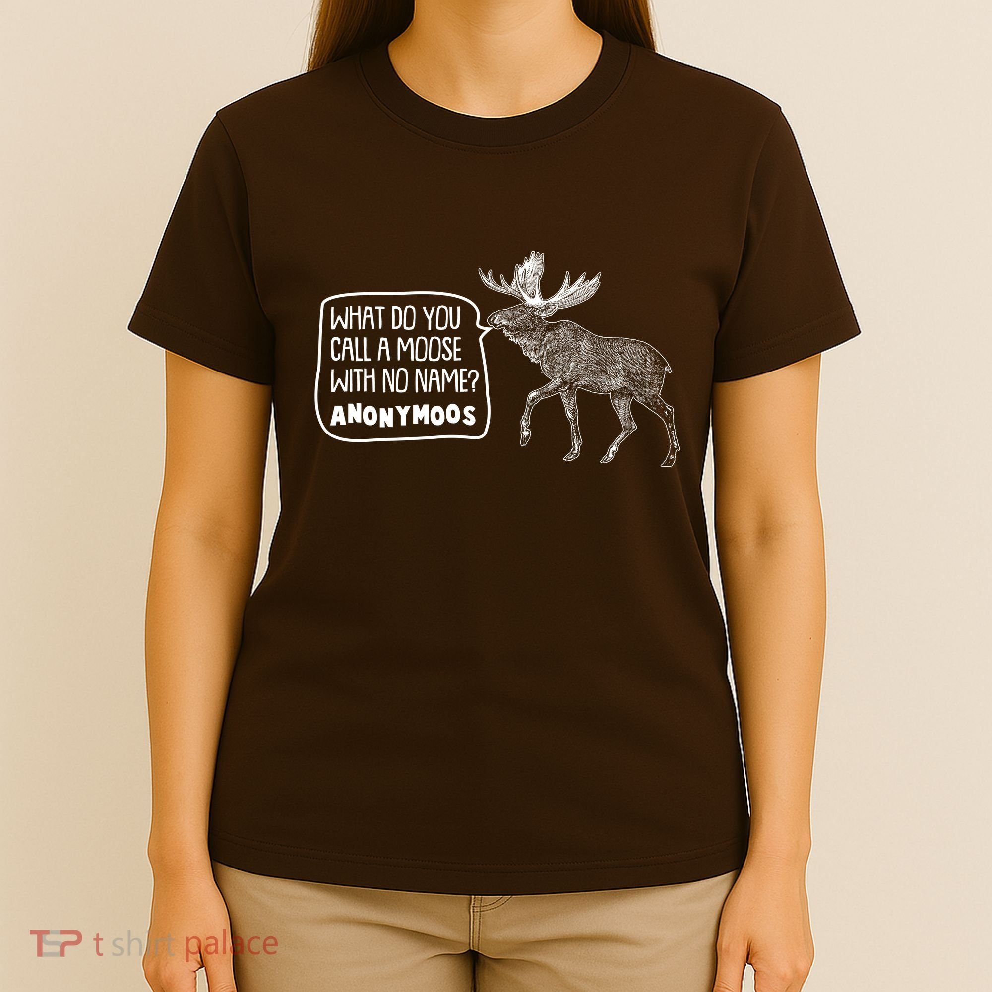 Funny Anonumoos Moose Joke Dad Joke T-Shirt
