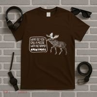 Funny Anonumoos Moose Joke Dad Joke T-Shirt thumb 5