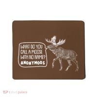 Funny Anonumoos Moose Joke Dad Joke Mousepad thumb 0