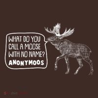 Funny Anonumoos Moose Joke Dad Joke Baby Bodysuit thumb 2