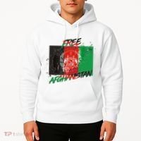 Free Afghanistan Map Distressed Flag Hoodie thumb 2