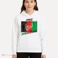 Free Afghanistan Map Distressed Flag Hoodie thumb 5