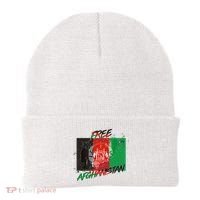 Free Afghanistan Map Distressed Flag Beanie thumb 0