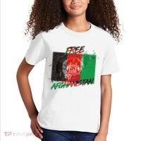 Free Afghanistan Map Distressed Flag Kids T-Shirt thumb 2