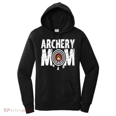 Funny Archery Mom Archery Shooter Bow Hunter Great Gift Women's Hoodie