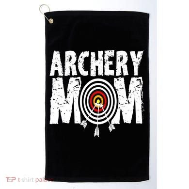 Funny Archery Mom Archery Shooter Bow Hunter Great Gift Golf Towel